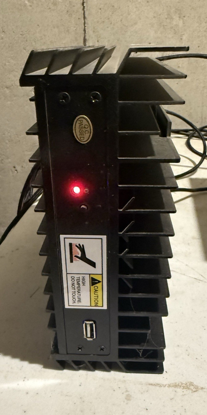 ICERIVER KS0 Kaspa ASIC Miner 150-160Gh + PSU & Box – Tested Unit #3