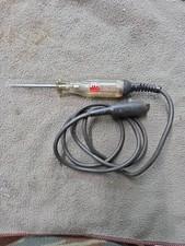 Vintage Mac Tools Et 125c 6-12 Volt Circuit Tester 5ft Long Made In Usa