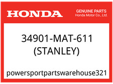 Honda OEM Part 34901-MAT-611 BULB, HEADLIGHT (12V 55W) (H7) (STANLEY)