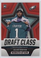2023 Panini Rookies & Stars Draft Class Red Jalen Carter #DC-8 19b1