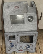 1920’s Jennings Slot Machine Dutch Boy Parts Exterior No Base Or Guts 5 Pcs .