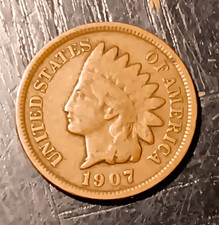 ×2-1907 / 1904 Indian Head Small Cent Bronze