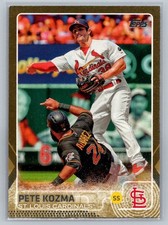 PETE KOZMA /2015 GOLD PARALLEL 2015 TOPPS UPDATE CARDINALS