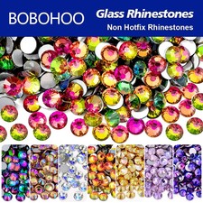 Rhinestones SS3-SS30 Glitter Crystal Non-Hot Fix for Nail Art DIY