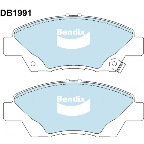 Bendix General CT Brake Pad Set Front DB1991 GCT - Picture 4 of 4