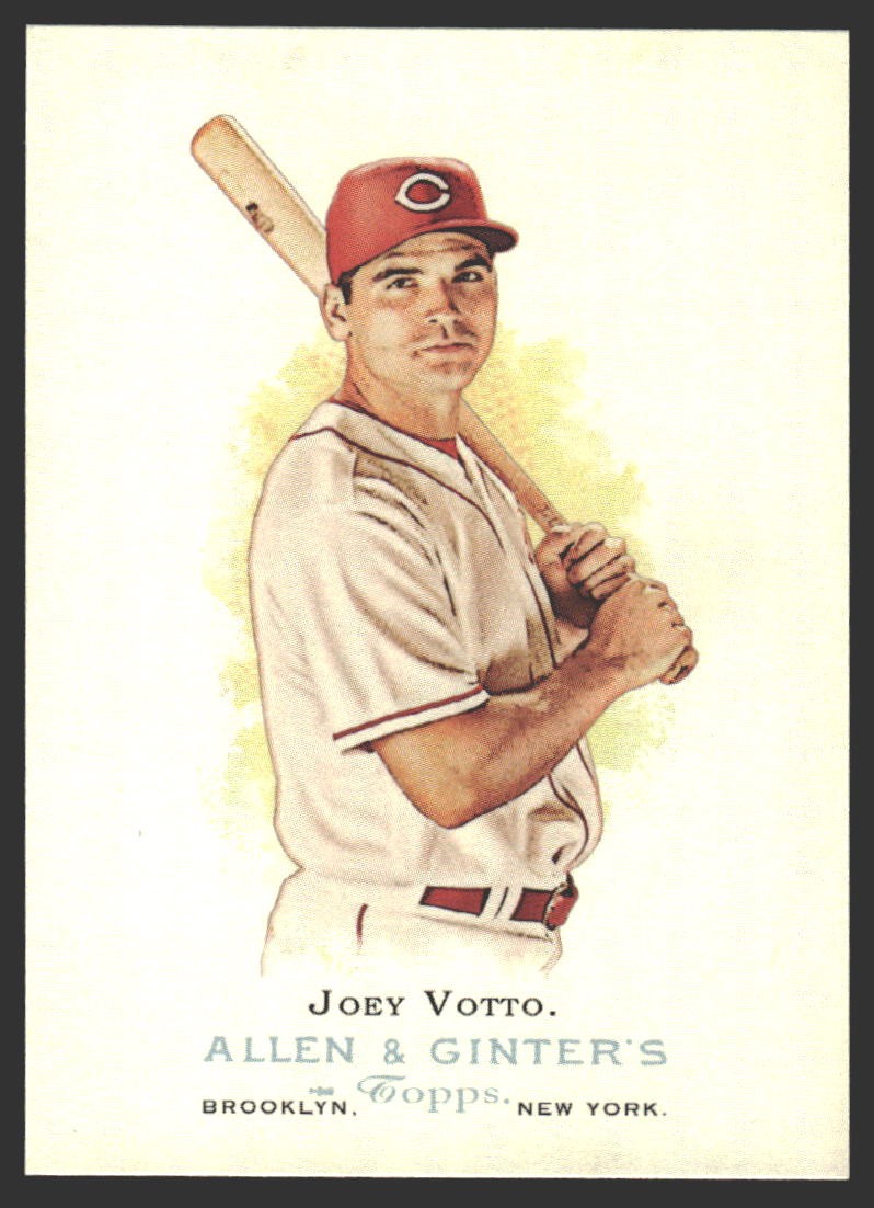 Joey Votto #TCH12 2008 Topps Trading Card History Cincinnati Reds