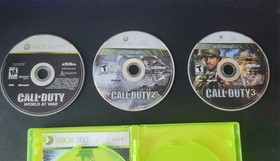 Call of Duty: The War Collection Xbox 360, 2010 3 Discs Complete