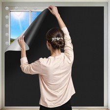 100 Black Out Window Cover Portable Blackout Shades Adhesive Thermal Blackout