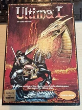 Ultima I: The First Age of Darkness – Commodore 64 – Complete in Box CIB