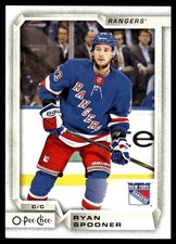 2018-19 O-Pee-Chee #129 Ryan Spooner New York Rangers Hockey Card