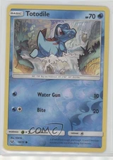 Totodile Reverse Foil Pokémon Sun & Moon Shining Legends #18