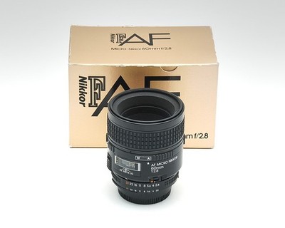 Nikon AF Micro Nikkor 60mm 2.8 Topzustand, geprüft vom Fachhändler #47598**