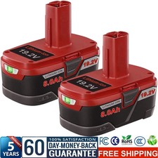 2x for Craftsman 19.2V 11375 8 Ah Battery C3 DieHard 130279005 11376 130279003