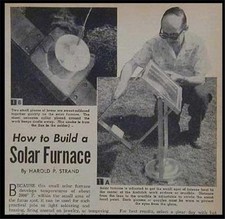 Solar Furnace HowTo Build PLANS Enamel Jewelry Kiln