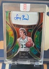 Larry Bird 2023-24 Select Top Shelf Signatures Tie-Dye Prizms  25/25