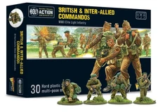 Warlord Games, British & Inter-Allied Commandos. Scale Miniatures Unknown Bindin