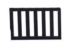 Suite Bebe Celeste Modern Wood Toddler Guard Rail in Black Finish
