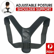 Posture Corrector Back Support Belt Adjustable Shoulder Brace Straightener for M
