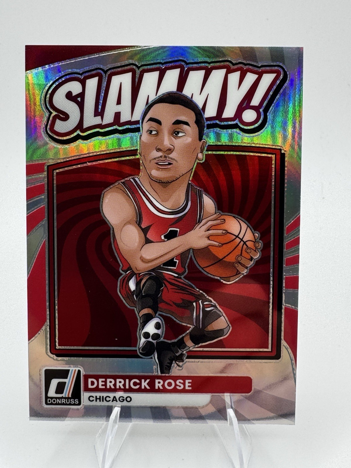 2025-26 Panini Donruss Derrick Rose Slammy #3 Bulls 36