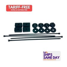 Bandm Automotive 80278 Set Of 4 Black Nylon Cooler Mounting Kit Performance Par