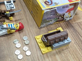 LEGO 6235 Buried Treasure Original Packaging Box Box RARE Box Original Packaging Pirates Pirates