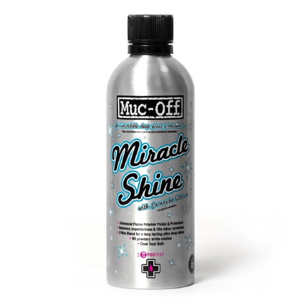 Polish (Wax Carnauba) MUC-OFF Miracle Shine Motorcycle polish-500ml for