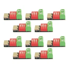 PD Trigger Board 10pcs Set USB-C 100W Adjustable Voltage 20V Max BC1.2 Protocol