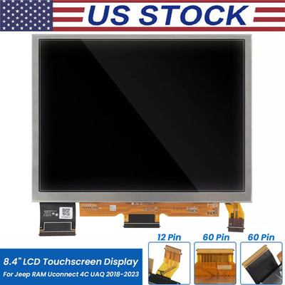 For 18-23 Jeep Grand Cherokee 8.4'' TDO-XGA084 LCD Display Uconnect 4C Radio Navi