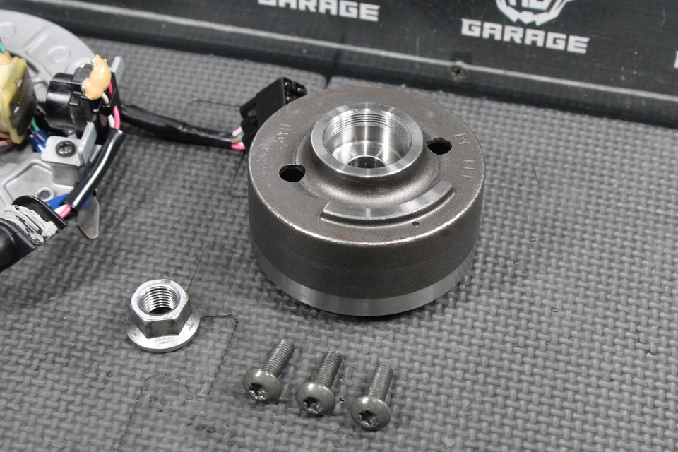 06-09 Yamaha YZ250F 2006 estator rotor magnético volante 17D-85550-10-00 ¡Bueno! Foto 2 de 4