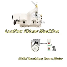 Leather Shovel Peeling Skiving Machine W/Brushless Sewing Machine Servo Motor