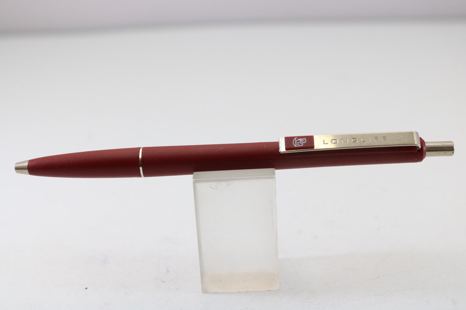 Vintage (c1980-90) Pelikan LONGLIFE Matt Burgundy Ballpoint Pen, CT