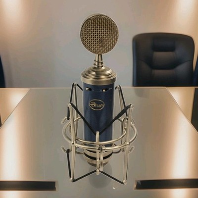 Blue Microphones Condenser Mic A00105 Blue XLR Phantom Powered Studio Recording