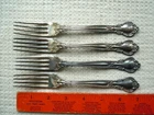Chantilly By Gorham Sterling Silver forks 186 grams