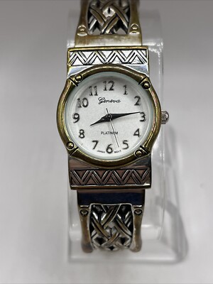 Geneva Platinum Quartz Movt Watch Geneva Platinum Quartz Watch