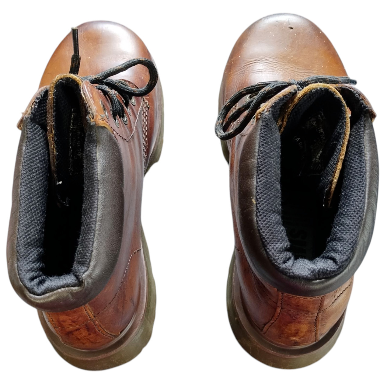 Vintage Dr Doc Martens 8732 Airwair Chunky Hiking Chukka Boots Womens 6 UK Made thumbnail 7