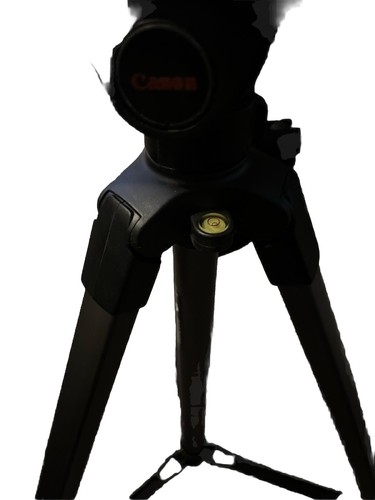 Canon Deluxe Photo Video Tripod QK Shoe Elevator Type 3 Way 1 Pan Handle & Case - Picture 6 of 7