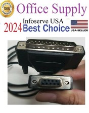 DB9 9Pin Femal-DB25 Male 25Pin RS232 Serial Cable,RS232 9F-25M SerialCable, NEW