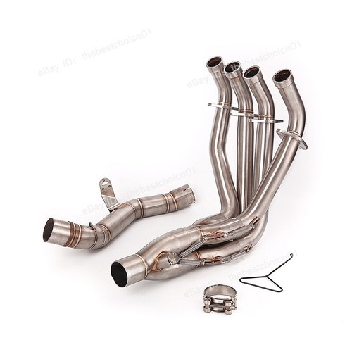 For Kawasaki Z900 2017-2024 Full Exhaust System Front Header Link Pipe Slip 51mm - Picture 9 of 12