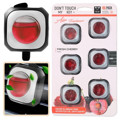 6X Outlet Aromatherapy Essential Oil Diffuser 24ml 0.81 oz Air Vent Freshener