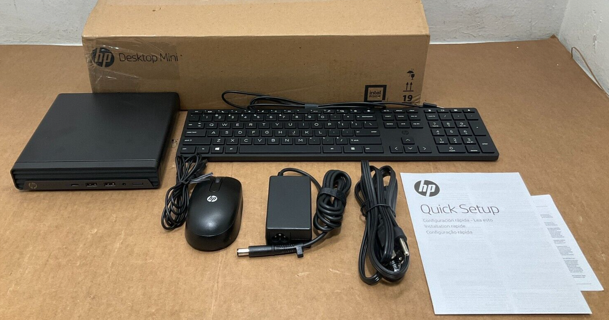HP ProDesk 405 G8 DM R5P-5650E 16GB 512GB BT5.2 WiFi6 W10P HP ProDesk 405 G8 DM R5P-5650E 16GB 512GB BT5.2 WiFi6 W10P
