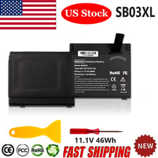 SB03 SB03XL Battery For HP Elitebook 720 G1 G2 725 820 825 717378-001 716726-421