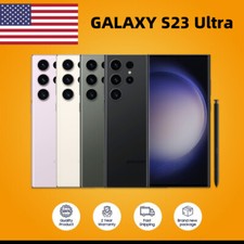 New Sealed Samsung Galaxy S23 Ultra 5G S918U1 256/512GB Factory Unlocked
