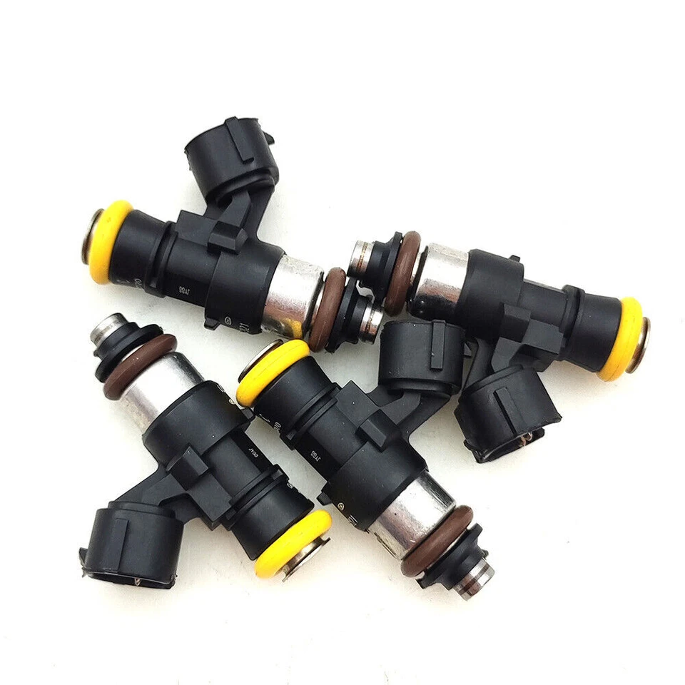8PCS High Impedance Fuel Injectors 0280158821 For Bosch 210lb 2200cc EV14 NEW - Image 2 of 4