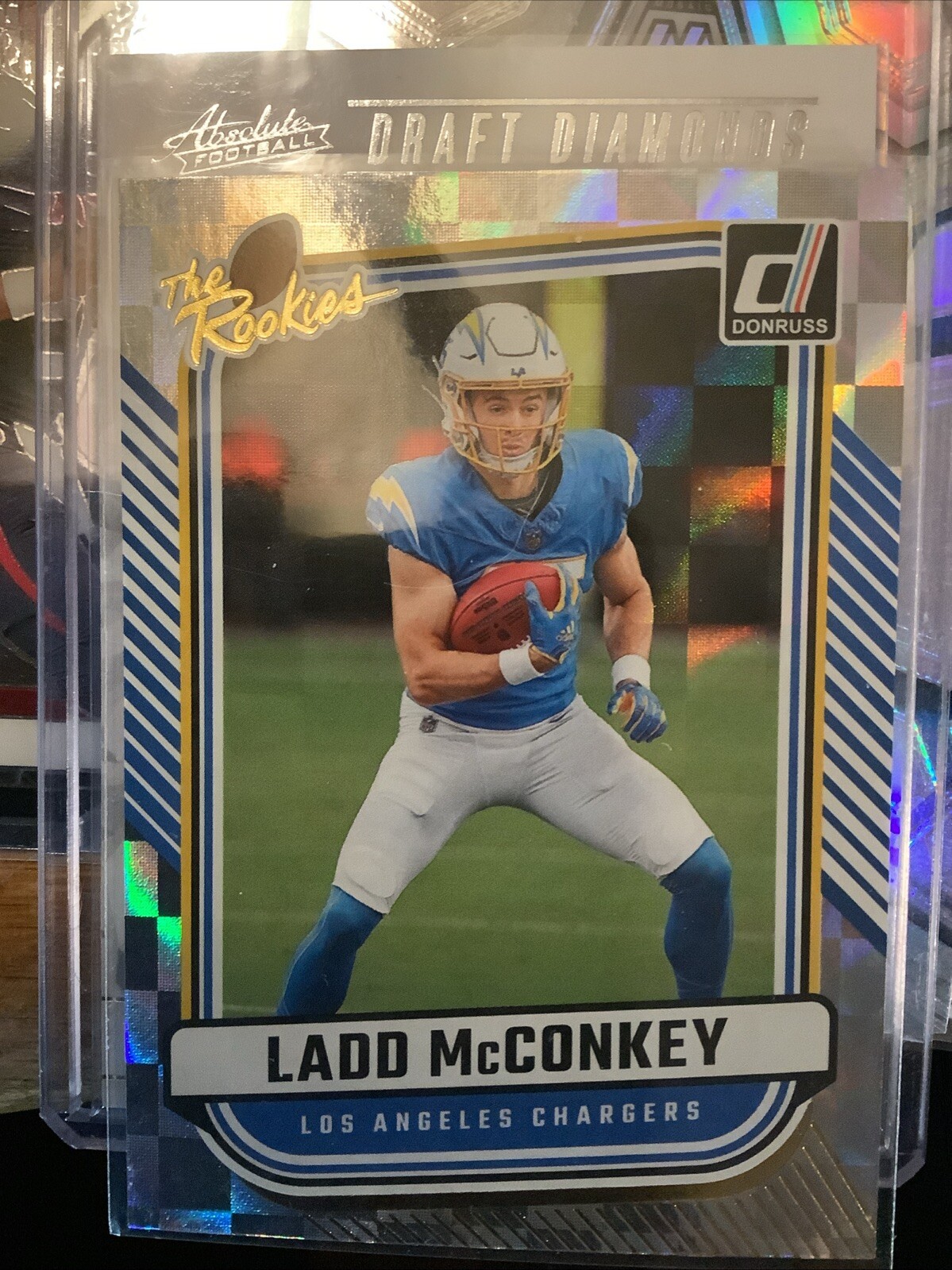 2024 Panini Donruss - Ladd McConkey - The Rookies Silver RC - Chargers
