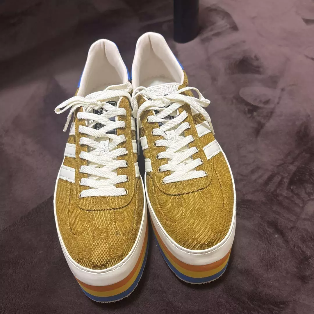 Baskets Gucci GG Adidas Gazelle