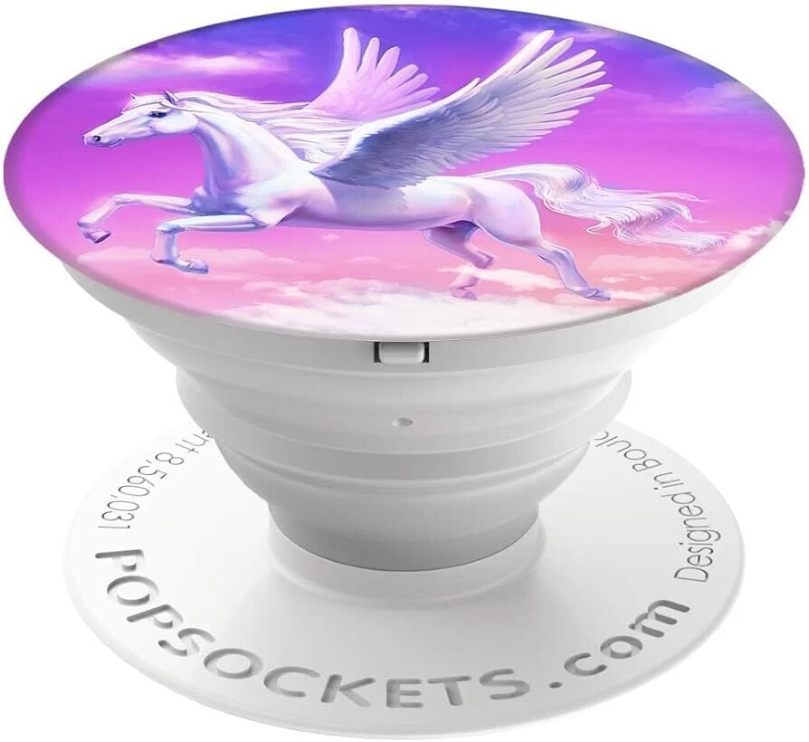 PopSockets Pegasus Magic Single Phone Grip PopSocket Universal Phone Holder - Image 2 of 3