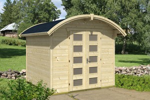 Gartenhaus ca. 250x250 cm mit Fußboden Gerätehaus Holz ...