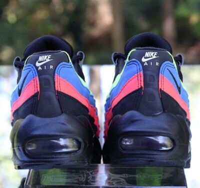 Nike Air Max 95 Size 5Y Black Neon Custom DZ5635-001 | eBay