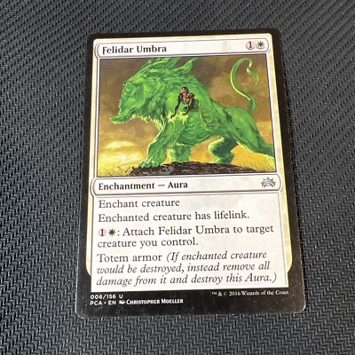 Felidar Umbra Magic The Gathering Mtg Planechase Card