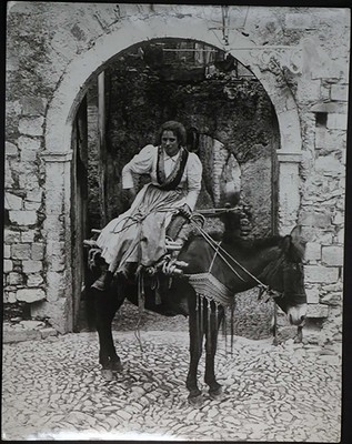 Photo Vintage Rome 1890 – 'Donne Al Lavoro In Un Mercato', Tirage Argentique 30x24 Cm, Agence Farabola